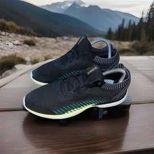 Vionic Women's EMBOLDEN Knit Orthotic Walking Sneakers Shoes Size 9 BLACK Gym